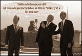 divnej brouk - Klaus, Obama, Medveděv